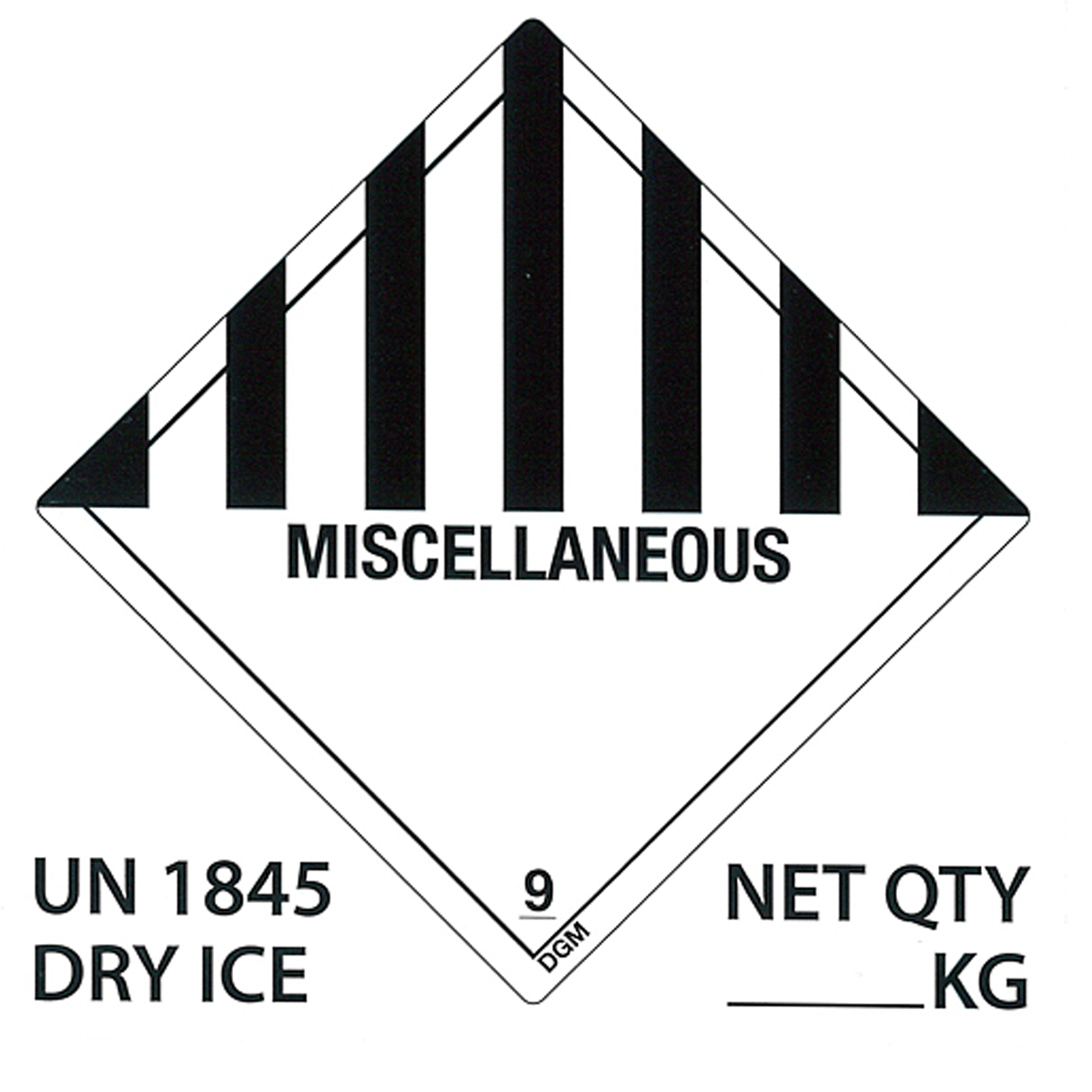 Dry Ice label dry-ice-label