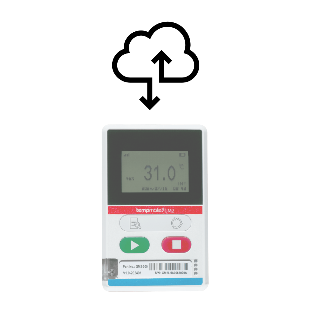 Tempmate cloud - GM2 DATA TRANSMISSION