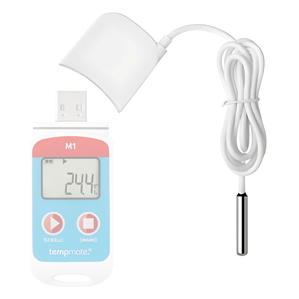 Tempmate - M1 EXTERNAL TEMPERATURE SENSOR -40°C to +90 °C