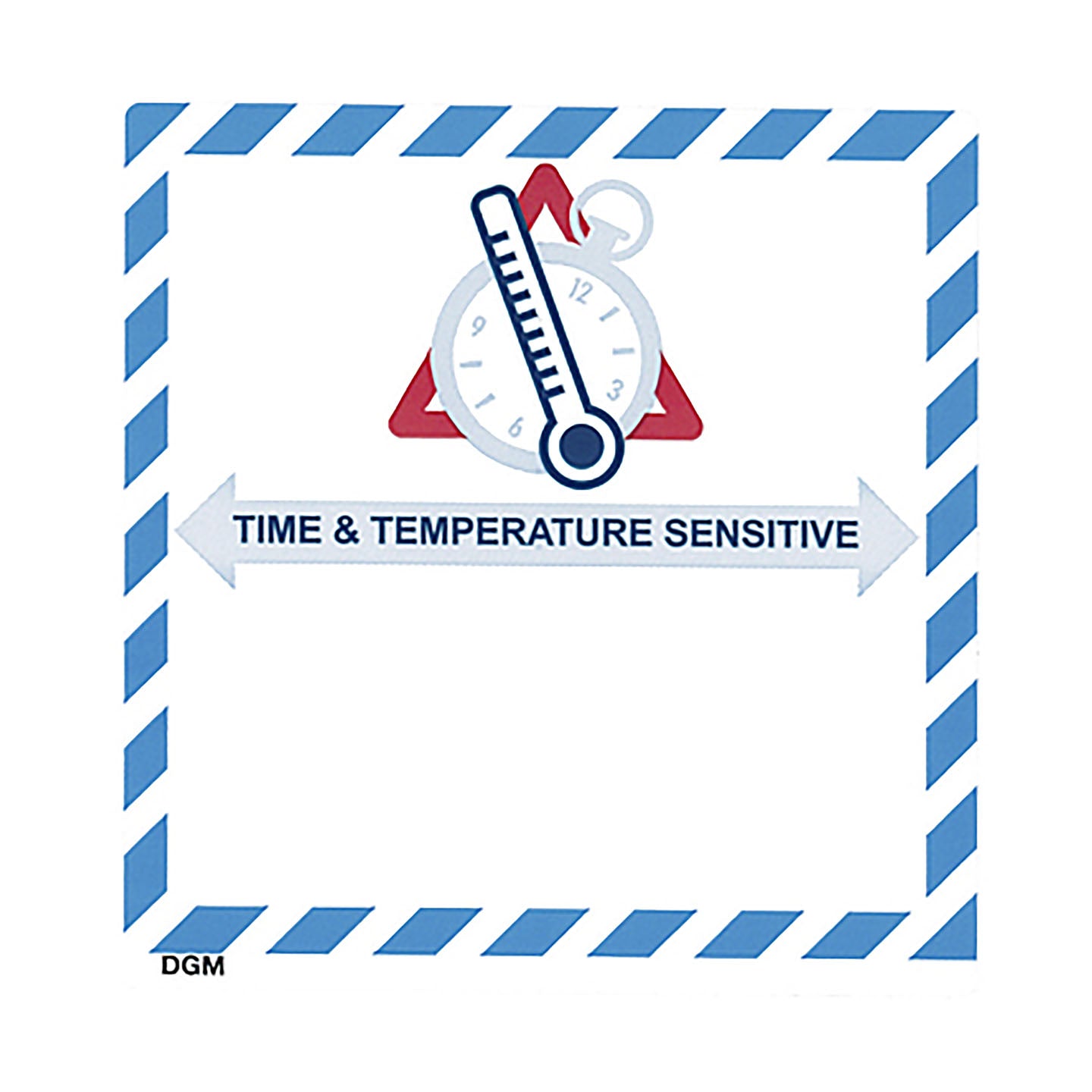 Time & Temperature label